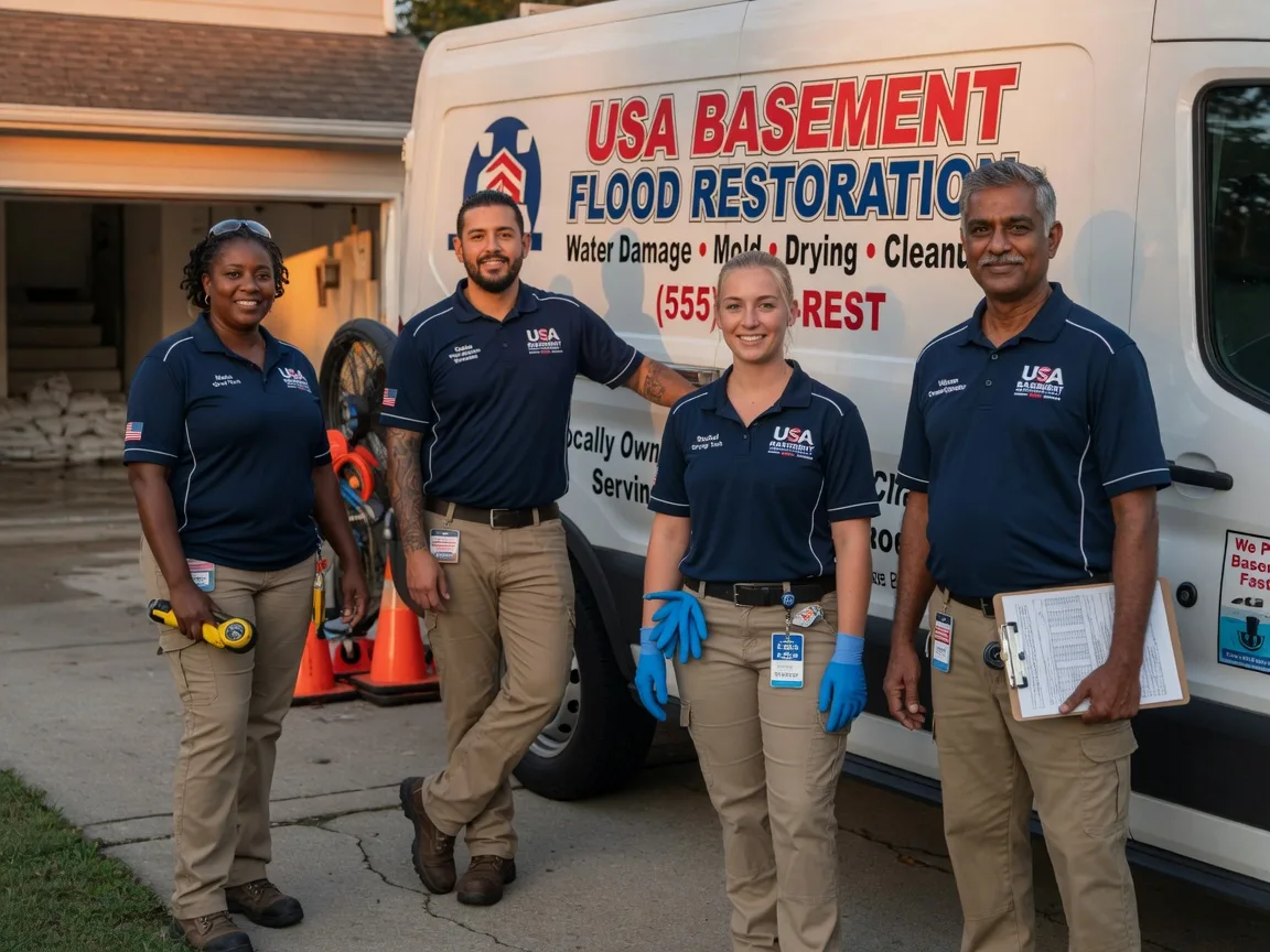 Basement Flood Cleanup company in Gibson City, IL